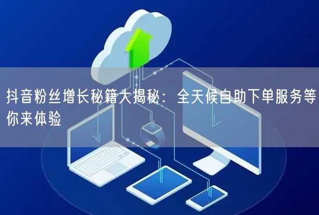 抖音粉丝增长秘籍大揭秘：全天候自助下单服务等你来体验