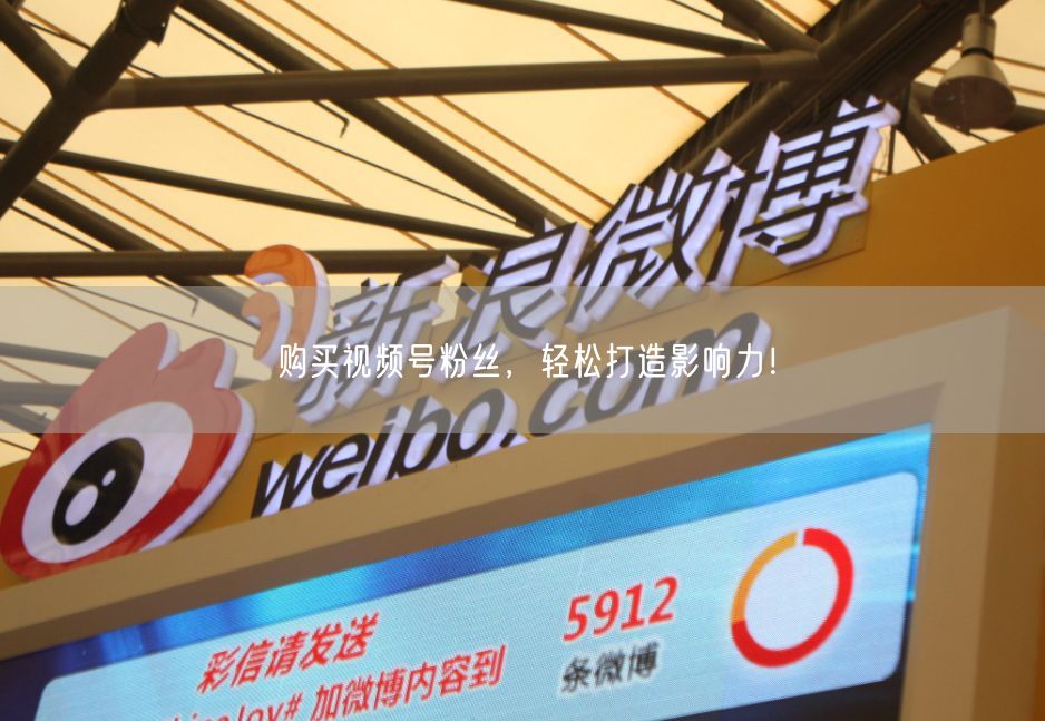 购买视频号粉丝，轻松打造影响力！