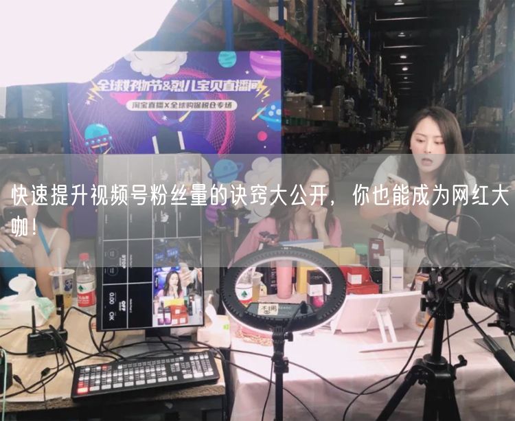 快速提升视频号粉丝量的诀窍大公开，你也能成为网红大咖！