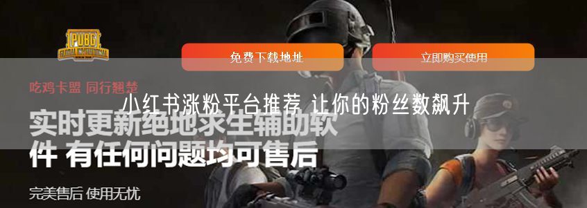 小红书涨粉平台推荐 让你的粉丝数飙升